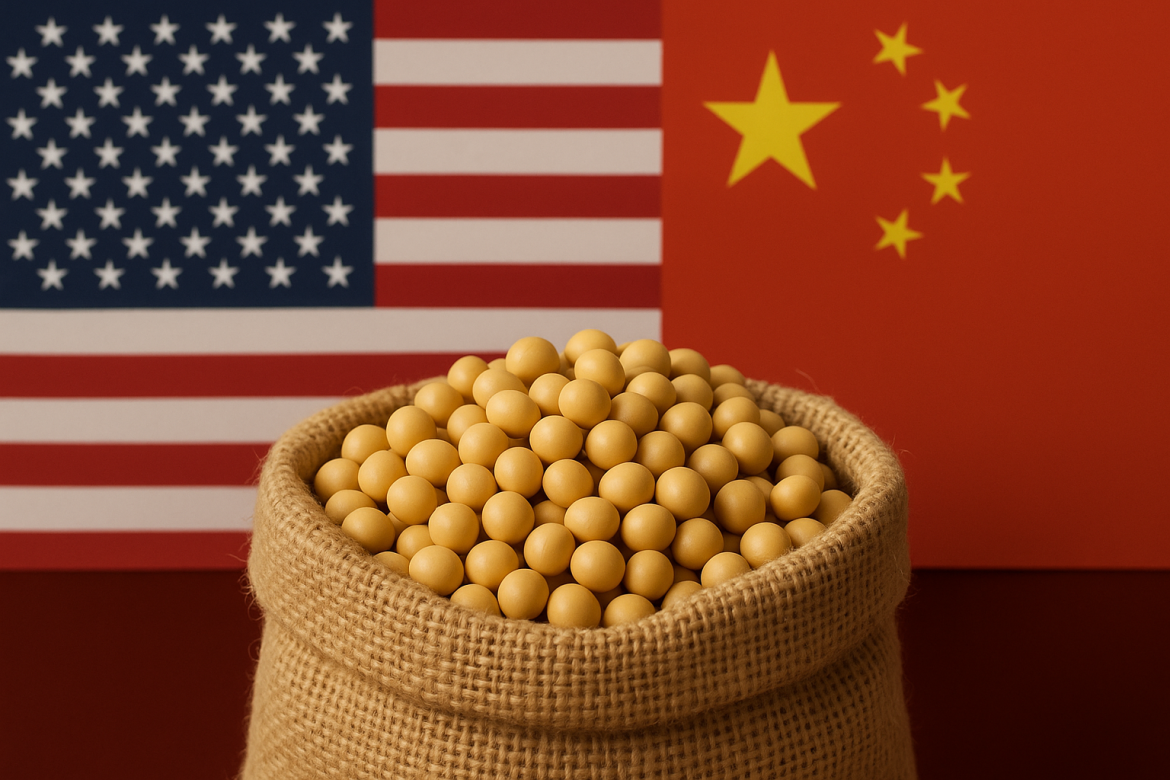 Shortly before a summit between leaders Donald Trump and Xi Jinping, China’s state-owned COFCO purchased three US soybean cargoes. These were the first purchases by China from this year’s US harvest, according to a <a href="https://www.reuters.com/world/asia-pacific/china-buys-three-us-soybean-cargoes-ahead-trump-xi-meeting-sources-say-2025-10-29/">Reuters report</a>.US farmers, who largely supported Trump’s presidential campaigns, have lost billions in sales due to the lack of Chinese purchases amid the ongoing trade tariff dispute between the two nations.Despite COFCO’s recent purchase of approximately 180,000 metric tons of soybeans for December-January shipment—China’s first such acquisition in months—traders anticipate no substantial resurgence in demand for US cargoes, given recent large South American purchases.“COFCO has proceeded to purchase US beans even before the two leaders have reached a trade agreement,” a trader at an international trading company that supplies Chinese crushers was quoted in the Reuters report.<blockquote>The volumes booked by COFCO are not that large, three cargoes for now.</blockquote>Soybean prices surgeChicago soybean futures reached a 15-month high this week, recovering from recent five-year lows. This surge is attributed to optimism surrounding a potential US-China trade agreement.Soybean prices had reached a 15-and-a-half-month high, nearing 1,100 US cents per bushel, driven by optimism surrounding a potential trade agreement between the US and China.Soybean imports from the US by China ceased in September for the first time in seven years, coinciding with a sharp decline in overall purchases in recent months. According to customs data, total imports for September reached 12.9 million tons, marking the second-highest monthly level ever.The US Department of Agriculture has paused the publication of crop progress and export data due to the current government shutdown.Carsten Fritsch, commodity analyst at Commerzbank said:<blockquote>As a result, there is a lack of information on soybean supply and demand in the US.</blockquote>Poor demandChina has almost finalised its soybean import bookings from Brazil and Argentina for November, accounting for over 60% of global soybean imports. Limited purchases are anticipated for December and January, prior to the Brazilian harvest.US suppliers have largely missed out on the oilseed crushing business. One oilseed trader anticipates China will require approximately 5 million tons of shipments in December and January, with market conditions favouring Brazil.This week, US soybean prices have risen to match Brazilian cargoes, trading at approximately $2.45 per bushel above Chicago futures. This marks a shift from recent weeks when US soybeans were significantly cheaper due to weak Chinese demand, according to traders.Private Chinese buyers often favour Brazilian soybeans due to their superior protein content, which typically commands a premium over US soybeans. This preference was noted by Jeffrey Xu, general manager of Shanghai-based OCI, a soybean consultant, and two other traders.However, between December and May, China is projected to purchase approximately 8 million tons of US soybeans for its strategic reserves. This acquisition, estimated at around $4 billion, would be facilitated through state-owned enterprises like Sinograin, according to the report.The post <a href="https://invezz.com/news/2025/10/29/trade-hopes-boost-soybean-prices-as-china-makes-first-us-purchases-in-months/">Trade hopes boost soybean prices as China makes first US purchases in months</a> appeared first on <a href="https://invezz.com/">Invezz</a>