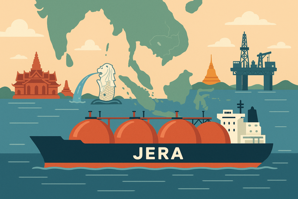 Japan’s largest power generation company, Jera Co., is stepping up its liquefied natural gas (LNG) investments across Southeast Asia as the region’s energy needs surge beyond what renewables can currently supply. With electricity consumption growing rapidly in emerging economies like Malaysia and Indonesia, Jera aims to position itself as a key player in bridging the energy gap left by slowing domestic gas production.According to a <a href="https://www.bloomberg.com/news/articles/2025-10-31/japan-s-biggest-lng-buyer-sees-opportunities-in-southeast-asia?srnd=phx-industries">Bloomberg report</a>, the company’s regional arm, Singapore-based Jera Asia Pte., is scouting new LNG and power projects to help meet mounting demand. It also plans to recycle capital through selective divestments, redirecting funds to fast-growing markets where energy transitions are underway.LNG’s expanding role in Southeast Asia’s power mixSoutheast Asia’s appetite for LNG is accelerating faster than expected. As per Bloomberg, regional LNG demand is set to nearly double by 2030 from 2023 levels, as utilities scramble to ensure supply security while managing renewable intermittency. This trend is attracting global energy players, with Jera already active in the Philippines, Thailand, and Indonesia.Malaysia’s state-owned Petroliam Nasional Bhd. (Petronas) projects that the nation could become increasingly reliant on LNG imports within five years. It is developing a third regasification terminal to meet rising consumption. Meanwhile, Indonesia has asked overseas buyers to accept delivery delays as it diverts more LNG for domestic use to meet its growing electricity needs.For Jera, this presents an opportunity to expand its portfolio of LNG terminals, power plants, and storage infrastructure. By integrating gas with renewable energy projects, the company is aiming to strengthen energy reliability in markets undergoing decarbonisation.Diversifying growth beyond JapanJera, already Japan’s top LNG importer, is looking beyond its domestic market as energy demand plateaus at home. The company is eyeing new markets in Asia where gas remains a crucial transition fuel. Its growing presence in Southeast Asia complements broader expansion efforts across developing regions, where rapid industrialisation and urbanisation are increasing electricity consumption.Bloomberg states that Izumi Kai, chief executive officer of Jera Asia, said the firm’s strategy includes exploring LNG-to-power projects that combine generation and terminal facilities. The approach allows greater flexibility and cost efficiency while ensuring steady supply to countries transitioning from coal to gas.The utility’s latest move includes the opening of a new office in Bangladesh, signalling interest in South Asia’s energy infrastructure growth. Bangladesh, facing chronic power shortages, is expected to import more LNG as domestic reserves decline. Jera’s entry aligns with its vision to build a diversified energy footprint across Asia’s fastest-growing economies.Challenges in balancing renewables and gasWhile Southeast Asia is pushing ahead with renewable investments, most countries still depend heavily on fossil fuels. Solar and wind energy face integration challenges due to grid limitations and inconsistent generation patterns. Gas, therefore, continues to play a stabilising role in regional power systems.Jera executives have emphasised that meeting Southeast Asia’s rising power demand solely with renewables and battery storage is “very difficult,” notes Bloomberg. Natural gas, particularly LNG, remains essential to maintain reliability while supporting emissions reduction goals. The company’s long-term view aligns with a broader global energy narrative — that gas will act as a transition fuel until large-scale renewable infrastructure becomes fully viable.Industry experts expect LNG trading volumes in Southeast Asia to rise sharply as more terminals, pipelines, and storage facilities come online by the end of the decade. Jera’s early investments could give it a first-mover advantage in capturing new supply contracts and partnerships across the region.Reinvesting in future growthAs part of its expansion strategy, Jera plans to divest certain mature assets to recycle capital for emerging market projects. The company’s flexible investment approach reflects a shift in Japan’s energy sector, where firms are increasingly prioritising sustainable yet commercially viable ventures abroad.By combining LNG infrastructure with clean energy initiatives, Jera aims to balance profitability with its decarbonisation commitments. Its growing footprint across Southeast Asia and South Asia signals an evolution from a domestic utility into a regional energy powerhouse, positioned at the intersection of energy security and the global transition toward cleaner fuels.The post <a href="https://invezz.com/news/2025/10/31/japans-top-power-utility-jera-targets-southeast-asias-growing-lng-market/">Japan’s top power utility Jera targets Southeast Asia’s growing LNG market</a> appeared first on <a href="https://invezz.com/">Invezz</a>