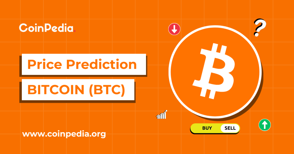 The post <a href="https://coinpedia.org/price-prediction/bitcoin-price-prediction/">Bitcoin Price Prediction 2025, 2026 – 2030: How High Will BTC Price Go?</a> appeared first on <a href="https://coinpedia.org">Coinpedia Fintech News</a>
<strong>Story Highlights</strong>
Bitcoin is currently trading at:<b> $ 115,455.87603831</b>
Predictions suggest BTC could reach $175K in 2025.
Long-term forecasts estimate BTC prices could hit $900K by 2030.
The Bitcoin price prediction for 2025 is becoming aggressively bullish as in the year’s second half, July, a new ATH has been marked, smashing <a href="https://coinpedia.org/news/why-bitcoin-ethereum-xrp-prices-are-up-today-11th-july-2025/">previous all-time highs of $112K</a>.
As a wave of bullish momentum sweeps into the market, investors and traders are intrigued by its next stop, as it has entered a price discovery mode. 
This optimism has been directly fueled by massive inflows into <a href="https://markets.coinpedia.org/bitcoin-etf/">spot Bitcoin ETFs</a>, skyrocketing <a href="https://coinpedia.org/research-report/global-corporations-bitcoin-holdings-2025/">institutional adoption</a>, much clearer regulations, and unwavering political support from figures like President Trump.
It’s now seen as “a hedge against inflation” more than ever, and the cryptocurrency is capturing global attention. Major players like <a href="https://coinpedia.org/news/strategy-be-forced-to-dump-its-66-billion-bitcoin-pile/">MicroStrategy</a>, <a href="https://coinpedia.org/news/metaplanet-reveals-phase-two-of-bitcoin-strategy-begins-acquisition-push/">Metaplanet</a>, <a href="https://coinpedia.org/news/trump-media-gets-sec-nod-for-bitcoin-treasury-filing-what-next/">Trump Media</a>, and several other entities are boldly adding BTC to their balance sheets, signaling unshakable adoption and confidence in its future. 
With the Federal Reserve hinting at future rate cuts and market enthusiasm at a fever pitch, investors are buzzing with questions: “Can Bitcoin sustain its meteoric rise?” and “Will it redefine the financial landscape in the next five years?” This Bitcoin price prediction dives deep into the trends driving this historic rally. Read on for the full scoop.
<strong><strong>What is the Bitcoin price prediction for today?</strong></strong> The BTC price may range between $112,450.43 and $116,273.31 today.  
<strong><strong>Table of Contents</strong></strong><a href="#h-story-highlights">Story Highlights</a><a href="#h-coinpedia-s-bitcoin-btc-price-prediction">CoinPedia’s Bitcoin (BTC) Price Prediction</a><a href="#h-bitcoin-price-analysis-2025">Bitcoin Price Analysis 2025</a><a href="#h-bitcoin-price-prediction-october-2025">Bitcoin Price Prediction October 2025</a><a href="#h-bitcoin-ai-price-prediction-for-october-2025">Bitcoin AI Price Prediction For October 2025</a><a href="#h-bitcoin-price-prediction-2025-onchain-outlook">Bitcoin Price Prediction 2025: Onchain Outlook</a><a href="#h-bitcoin-crypto-price-prediction-2026-2030">Bitcoin Crypto Price Prediction 2026 – 2030</a><a href="#h-btc-price-forecast-2026">BTC Price Forecast 2026</a><a href="#h-btc-price-prediction-2027">BTC Price Prediction 2027</a><a href="#h-bitcoin-predictions-2028">Bitcoin Predictions 2028</a><a href="#h-btc-price-2029">BTC Price 2029</a><a href="#h-bitcoin-price-prediction-2030">Bitcoin Price Prediction 2030</a><a href="#h-bitcoin-price-prediction-2031-2032-2033-2040-2050">Bitcoin Price Prediction 2031, 2032, 2033, 2040, 2050</a><a href="#h-bitcoin-prediction-analysts-and-influencer-s-btc-price-target">Bitcoin Prediction: Analysts and Influencer’s BTC Price Target</a><a href="#h-faqs">FAQs</a>
        Bitcoin Price Today
        
            
                
                    
                    
                        Cryptocurrency
                        <b>Bitcoin</b>
                    
                    
                        Token
                        <b>BTC</b>
                    
                        Price
                        <b>$115,455.8760</b> 
                            
                                <b> 2.20%</b>
                            
                        
                    
                    Market Cap<b>$ 2,302,264,406,332.18</b>
                    24h Volume<b>$ 59,497,291,726.6019</b>
                    Circulating Supply<b>19,940,643.00</b>
                    Total Supply<b>19,940,643.00</b>
                    All-Time High<b>$ 126,198.0696 on 06 October 2025</b> 
                    All-Time Low<b>$ 0.0486 on 14 July 2010</b> 
                    
                
            
        
    
<strong><strong>CoinPedia’s Bitcoin (BTC) Price Prediction</strong></strong>
Firstly, at CoinPedia, we feel optimistic about Bitcoin’s price increase. Hence, we expect the BTC price to create a 2025 high of ~$168,000.
<strong>Year</strong><strong>Potential Low</strong><strong>Potential Average</strong><strong>Potential High</strong>2025$71,827.81$119,713.02$167,598.22
<strong>Bitcoin Price Analysis 2025</strong>
Bitcoin’s performance during the first half of 2025 was mixed, reflecting a combination of macroeconomic and geopolitical volatility. 
In Q1, the price action remained subdued, primarily due to lingering concerns around U.S. tariff implementations and heightened tensions between Russia and Ukraine. These global issues weighed heavily on market sentiment, keeping BTC in a consolidation phase.
However, Q2 brought a notable turnaround. By April and May, easing geopolitical tensions and improved macro signals helped Bitcoin stage a strong rally. By the third week of May, BTC surged to $112,000, marking a significant recovery from earlier lows.
Then the price retraced from its May peak, even positive factors like a positive U.S. jobs report on June 6 and resumed U.S.-China trade talks back in June were overshadowed when rising geopolitical concerns between Israel and Iran tensions worsened, triggering renewed selling pressure.
On June 17, the situation <a href="https://x.com/nicksortor/status/1935010838865445067">escalated </a>even sharply when U.S. President Donald Trump issued a warning to Iran’s Supreme Leader. Iran’s defiant response and subsequent U.S. <a href="https://x.com/KobeissiLetter/status/1936908826789151223">attacks </a>on Iranian nuclear sites over the third weekend of June sent BTC sliding to $98,000. 
Bitcoin Price Prediction October 2025
Bitcoin price chart shows that its long-term trajectory remains strongly bullish for 2025, driven by continuous global adoption and its established role as a digital store of value. 
This underlying strength was recently demonstrated by the new All-Time High (ATH) of $126,296 reached in October, which narrowly surpassed the previous August peak of $124,249. 
Despite setting this record high, the BTC price action experienced a prolonged period of consolidation, moving sideways in a horizontal range-bound pattern from July through October. 
Currently, Bitcoin price USD is undergoing a crucial test of a major technical support zone located between $106,000 and $110,000, following a dip as low as $104,000. 
This corrective move appears to be a necessary “shakeout” of weak hands, allowing only the sturdiest investors who maintain solid stop-loss orders around June’s swing low to remain in the BTC crypto market.
This range is a highly critical confluence of support, defined by the former Q2 high and the vital, 200-day EMA band. The price is currently firming up from this support, anticipating the highly probable 0.25% basis point (BPS) rate cut scheduled for October 29th, an event to which high-risk assets like BTC price USD typically respond favorably. 
This potential news catalyst increases the odds that the short-term rally will continue, ensuring the month of October ends positively despite the earlier heavy correction. According to the Bitcoin price forecast for 2025, the market’s immediate future hinges entirely on the defense of this support. 
If the BPS news is favorable, a retest of the current All-Time High (ATH) of $126,296 is highly likely. Success here would propel BTC/USD back up to retest the recent ATH, setting the stage for an assault on the next significant psychological milestone at $130,000.
Conversely, a failure to decisively hold this floor would signal a significant structural breakdown, likely triggering a rapid initial decline toward the major psychological level of $100,000, with the potential for a deeper correction targeting $95,000. 
MonthPotential LowPotential AveragePotential HighOctober 2025$100,000$115,000 – $118,000$130,000+
Bitcoin AI Price Prediction For October 2025
Source / PlatformLow Price (USD)Average Price (USD)High Price (USD)Gemini (AI-assisted)$110,000 – $125,000$130,000 – $150,000$160,000 – $180,000+ChatGPT (OpenAI)$92,000$117,000$138,000BlackBox AI$100,000$125,000$150,000
Bitcoin Price Prediction 2025: Onchain Outlook
A Bitcoin price analysis using on-chain data led to a key finding that it has consistently demonstrated a powerful ability to translate short-term geopolitical shocks into multi-month, long-term bullish catalysts. 
According to <a href="https://insights.santiment.net/read/why-history-says-you-shouldn-t-panic-sell-crypto-on-war-news-8779">Santiment’s </a>Q2 insights by BrianQ, this pattern can be traced back to the 2024 Israel-Palestine conflict and the Q1 2025 tensions between Ukraine and Russia. Both events caused social volume spikes and initial price dips, followed by sharp recoveries that liquidated panic sellers. 
Likewise, the Q2 Israel-Iran conflict was another definitive signal that generated the highest social volume ever in times of panic. After the price briefly dipped to $98,000 in June, the BTC price USD turned aggressively bullish, marking a new all-time high. The Bitcoin price prediction for 2025 suggests that the year could end on a positive note, with higher odds of a potential rally extending into 2026.
Moreover, this strong market outlook is underpinned by robust fundamental and on-chain metrics. Evidence confirms a firm link between BTC crypto and <a href="https://x.com/JamesEastonUK/status/1982169617125585143">global liquidity</a> (M2) is clear. It has been observed that as global M2 increases, price surges often follow. 
Even the other on-chain data supports this thesis, with CryptoQuant <a href="https://cryptoquant.com/asset/btc/chart/exchange-flows/exchange-reserve?exchange=all_exchange&window=DAY&sma=0&ema=0&priceScale=log&metricScale=linear&chartStyle=line">indicating </a>rising accumulation and sustained declines in exchange reserves. Crucially, this confirms the elevated institutional commitment, which is evident even in the US Spot ETFs data <a href="https://x.com/yash717jain/status/1982716758839468311">figures</a>, which have grown significantly from their net assets, from $27.81 billion in early 2024 to a record $149.96 billion by Q4 2025. 
Clearly, the corporate adoption <a href="https://x.com/yash717jain/status/1982718596129447965">reinforces </a>this trend, with public company holdings nearly doubling from 476,000 BTC to a massive 869,000 BTC since the start of the year.
Ultimately, a Bitcoin price analysis for 2025 suggests that the future potential depends strictly on how sustained buying demand remains, as well as geopolitical stability and regulatory clarity. 
If the current bullish sentiment persists, the BTC price is expected to reach a cycle high target of $175,000. Conversely, should global uncertainty intensify and sentiment turn negative, the downside risk is projected to find strong support around the $70,000 mark.
YearPotential LowPotential AveragePotential High2025$70K$120K$175K
<strong>Also Read: <a href="https://coinpedia.org/beginners-guide/what-is-bitcoin/">What is Bitcoin? An In-Depth Guide To The King Of Digital Currencies</a></strong>
<strong><strong>Bitcoin Crypto Price Prediction 2026 – 2030</strong></strong>
YearPotential Low ($)Potential Average ($)Potential High ($)BTC Price Forecast 2026150K200K230KBTC Price Prediction 2027170K250K330KBitcoin Predictions 2028200K350K450KBTC Price 2029275K500K640KBitcoin Price Prediction 2030380K750K900K
<strong><strong>BTC Price Forecast 2026</strong></strong>
The BTC price range in 2026 is expected to be between $150K and $230K.
<strong><strong>BTC Price Prediction 2027</strong></strong>
Subsequently, the Bitcoin price range can be between $170K to $330K during the year 2027. 
<strong><strong>Bitcoin Predictions 2028</strong></strong>
With the next Bitcoin halving, the price will see another bullish spark in 2028. Specifically, as per our Bitcoin Price Prediction, the potential BTC price range in 2028 is $200K to $450K. 
<strong><strong>BTC Price 2029</strong></strong>
Thereafter, the BTC price for the year 2029 could range between $275K and $640K.
<strong><strong>Bitcoin Price Prediction 2030</strong></strong>
Finally, in 2030, the price of Bitcoin is predicted to maintain a positive trend. Indeed, the BTC price is expected to reach a new all-time high, ranging between $380K and $900K.
<strong><strong>Bitcoin Price Prediction 2031, 2032, 2033, 2040, 2050</strong></strong>
Based on the historic market sentiments and trend analysis of the largest cryptocurrency by market capitalization, here are the possible Bitcoin price targets for the longer time frames.
.highcharts-legend { display:none; }
            
                
                
            
<strong>Year</strong><strong>Potential Low ($)</strong><strong>Potential Average ($)</strong><strong>Potential High ($)</strong>2031$540,830.43$901,383.47$1,261,936.862032$757,162.60$1,261,936.86$1,766,711.602033$1,059,945.80$1,766,711.60$2,473,477.752040$5,799,454.28$9,665,757.13$13,532,059.982050$161,978,188.65$269,963,647.74$377,949,106.84
<strong><strong><strong><strong>Bitcoin Prediction: Analysts and Influencer’s BTC Price Target</strong></strong></strong></strong>
<strong>Firm Name</strong><strong>2025</strong>Standard Chartered$200KVanECk$180K10x Reserach$122KFundstrat$250KBlackrock$700K
As per the Bitcoin price forecast by Blockware Solutions, the price of 1 BTC could hit $400,000
Cathie Wood predicts the price of BTC to achieve the $3.8 million mark by 2030.
Michael Saylor-led MicroStrategy expects Bitcoin to soar beyond $13 million by 2045.
ARK Invest has increased its bullish BTC price target to $2.4 million by 2030.
  
    
        
            Never Miss a Beat in the Crypto World!
            Stay ahead with breaking news, expert analysis, and real-time updates on the latest trends in Bitcoin, altcoins, DeFi, NFTs, and more.
        
        
                            
     
   
    
                   
                                Subscribe to Price Prediction                           
            
            
             
                    
    
    
<strong><strong>FAQs</strong></strong>
<strong><strong>How much is Bitcoin price today?</strong></strong> At the time of writing, 1 Bitcoin Price USD is <strong><strong>$108,783.81</strong>.</strong>  <strong><strong>What is the Bitcoin price prediction for tomorrow?</strong></strong> If the sentiments remain bullish, the star crypto may continue gaining value tomorrow.  <strong><strong>What is the Bitcoin price prediction for next week?</strong></strong> Hoping for positive market sentiments, the BTC token may test its $102k mark.  <strong><strong>What is the Bitcoin price prediction for this month?</strong></strong> With a potential surge, the Bitcoin (BTC) price may close the month with a high of $110,000.  <strong><strong>How much will 1 Bitcoin cost in 2025?</strong></strong> As per Coinpedia’s BTC price prediction, the Bitcoin price could peak at $168k this year if the bullish sentiment sustains.  <strong><strong>How much will 1 Bitcoin be worth in 2030?</strong></strong> With increased adoption, the price of Bitcoin could reach a height of $901,383.47 in 2030.  <strong><strong>How much will the price of Bitcoin be in 2040?</strong></strong> As per our latest BTC price analysis, Bitcoin could reach a maximum price of $13,532,059.98  <strong><strong>How high will Bitcoin go in 2050?</strong></strong> By 2050, a single BTC price could go as high as $377,949,106.84  <strong><strong>When did Bitcoin hit $1?</strong></strong> Bitcoin first hit $1 on February 9th, 2011. This historic milestone was achieved on the now-defunct Mt. Gox exchange.